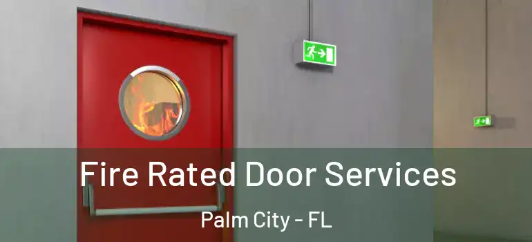  Fire Rated Door Services Palm City - FL